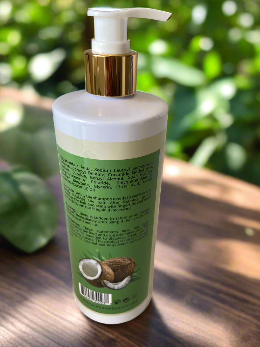 Natural Coconut Oil Shampoo