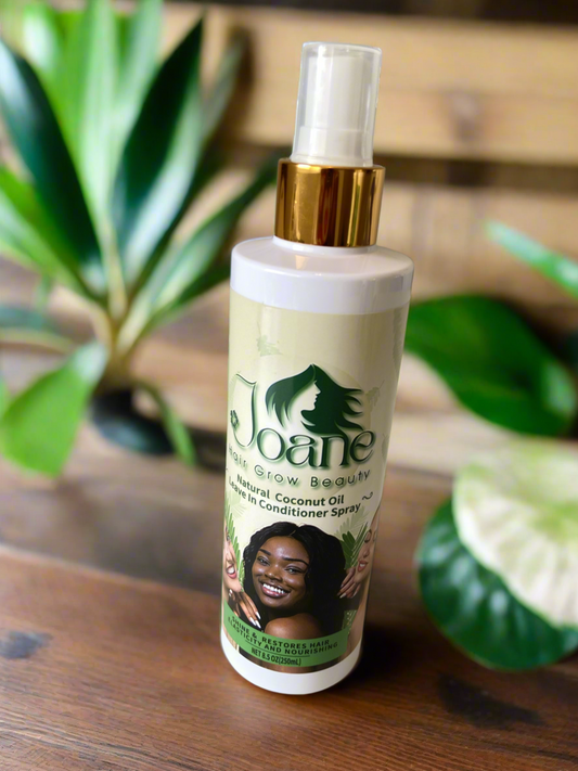 Natural Coconut Oil leave in conditioner spray
